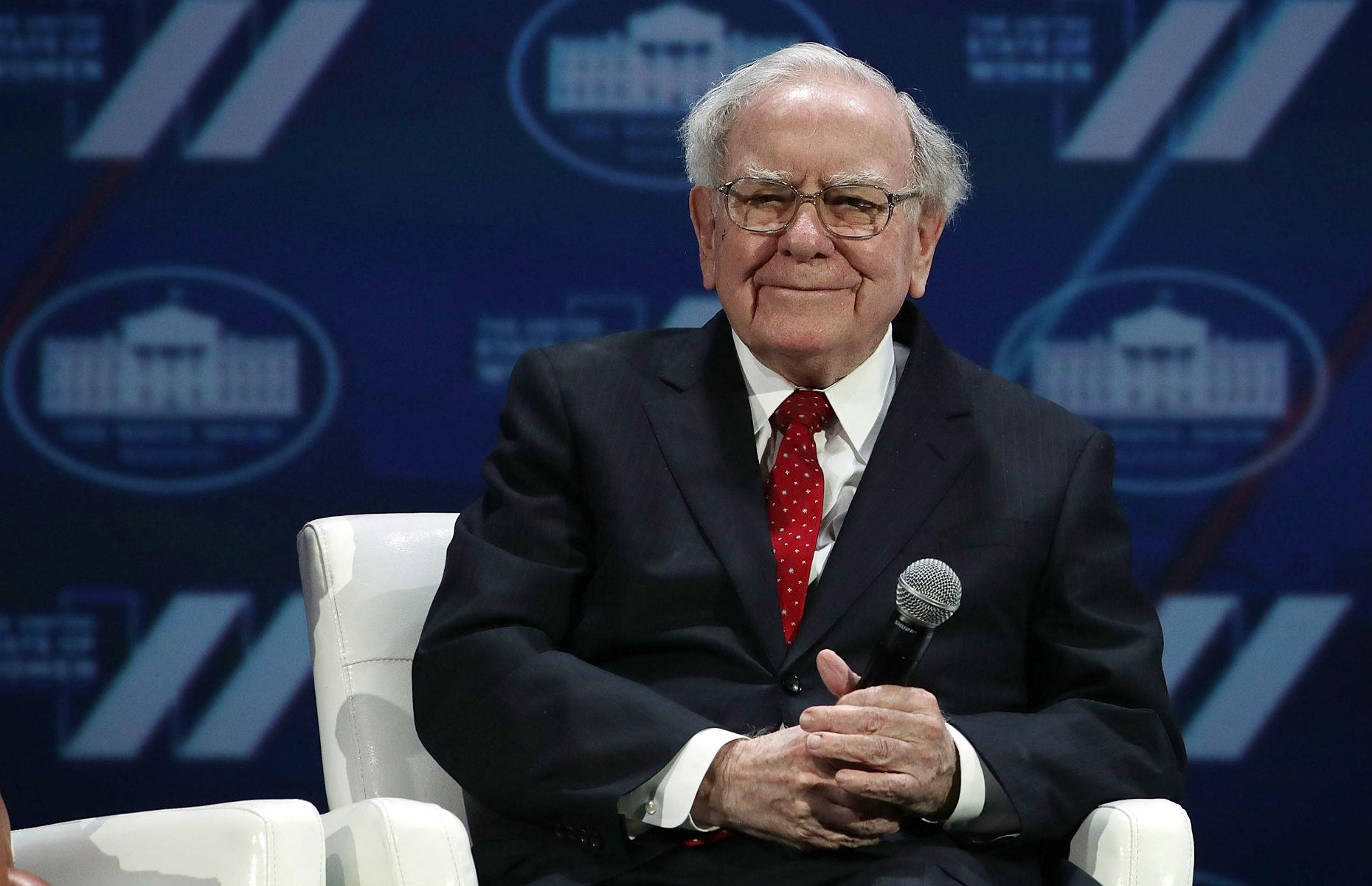 Warren Buffett, multibillionaire CEO of Berkshire Hathaway 